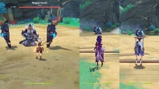 Wanderer vs Ayato vs Raiden vs Ayaka!! ai mới là best DPS DPS gameplay comparis