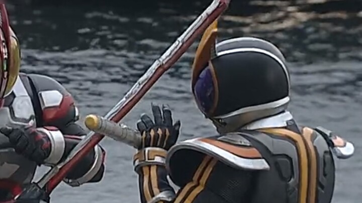 A list of the famous scenes in Kamen Rider where the second rider beats up the main rider