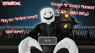 Escape Mr Crazy's Mansion! (SCARY OBBY) (NEW) | Roblox | Tagalog | Cookie Queen Play