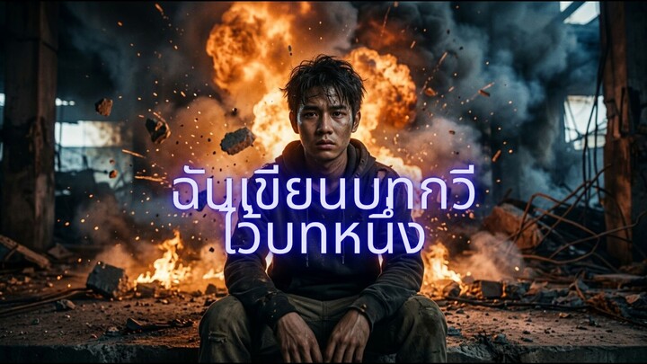 ฉันเขียนบทกวีไว้บทหนึ่ง