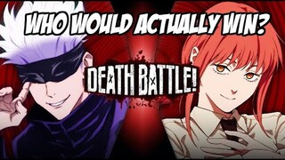 Gojo VS Makima (Jujutsu Kaisen VS Chainsaw Man) "My Response"