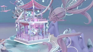 大二｜反正没人看，做个记录｜3D建模国风小场景