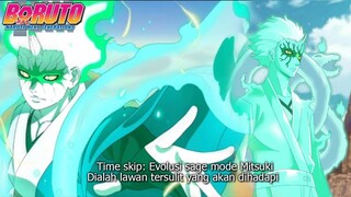 PERKEMBANGAN SAGE MODE MITSUKI DIERA TIME SKIP