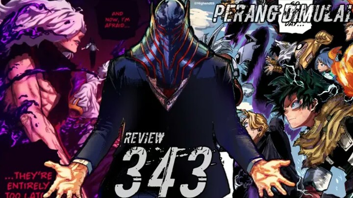Hero vs Villain akhirnya meledak !  -   my hero academia 343