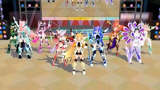 【mmdシンフォギア】シンフォギア装者でex-girl