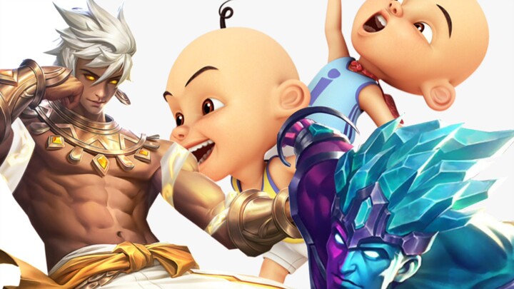 Vale Gord X Upin ipin auto Kocak || Mobile legends Bang bang || Upi  ipin