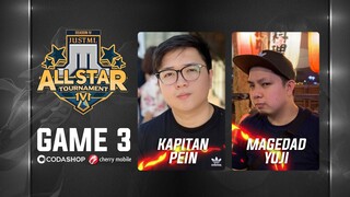 Pein vs Yuji Just ML 1v1 Allstar Tournament Game 3 (BO3) | Mobile Legends