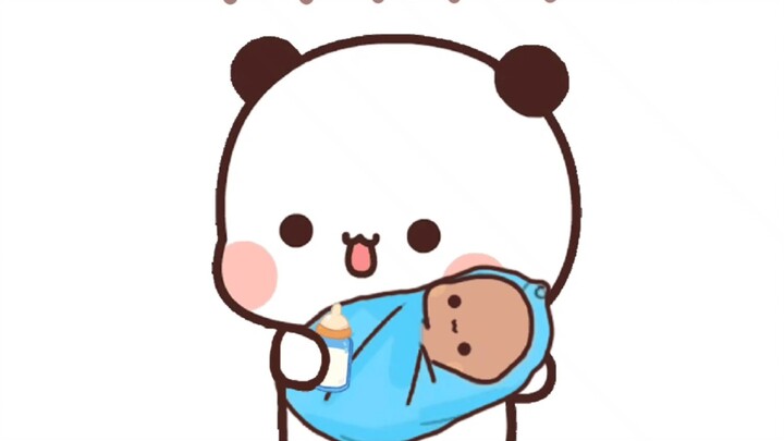 Yi Er and Bu Bu are taking care of the baby. Yi Er actually did such a thing.