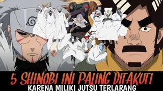 5 Shinobi Ini Paling Ditakuti Karena Miliki Jutsu Terlarang