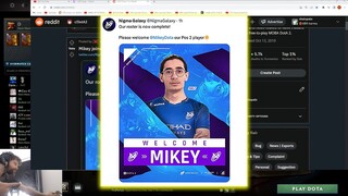 "another one for Kuroky blood contract" -Gorgc on Mikey joining Nigma Galaxy as their POS 2