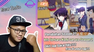 Info terbaru komi san wa season 2,Resmi diumumkan tanggal rilisnya!!!