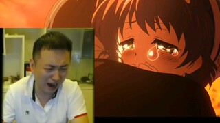 "About the medicine brother watching CLANNAD cry into a dog"