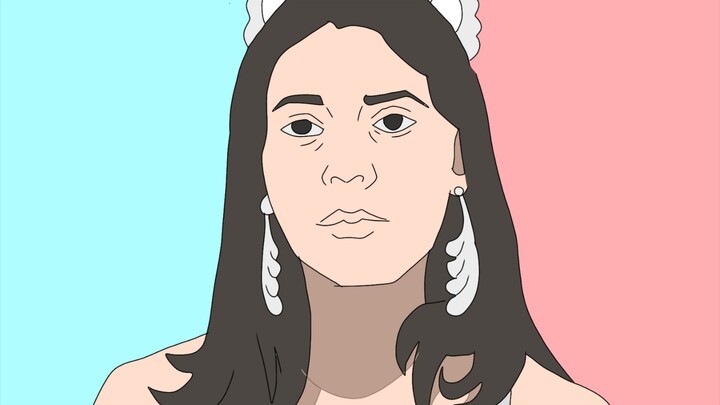 Drawing Laura Guerrero Dari Film Miss Bala (2011) - Versi Dark Fantasy Di Akhir!