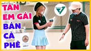 Hát Nhạc Chế Tán Em Gái Xinh Bán Cà Phê | Vĩnh Vớ Vẩn.