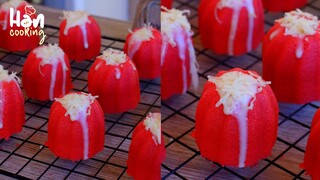 NO OVEN!! BOLU RED VELVET KRIM KEJU | BIKIN NAGIH!!