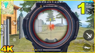 Garena Free Fire Android Gameplay (Mobile Gameplay, Android, iOS, 4K, 60FPS) - Part 1