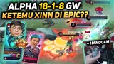 THE KING IS BACK ALPHA MONSTER KTMU @XINNN SESUAI JANJI PAKE HANDCAM - MOBILE LEGENDS