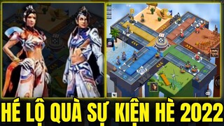 Free Fire - Bất Ngờ Về Những Phần Quà Của Sự Kiện Hè 2022 Cực Khủng | Hé Lộ Chế Độ Chơi Mới Cờ FF