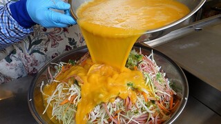 ไข่เยอะ! มอสซาเรลล่าชีสโทสต์ ซอสโฮมเมด - เกาหลีสตรีทฟู้ด
