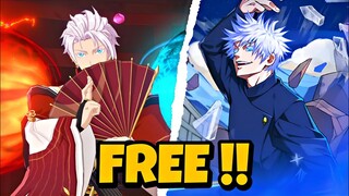 COBAIN SERVER CN TERNYATA FREE GOJO SENSEI & EVENTNYA RAMAH F2P BANGET - JUJUTSU SORCERER