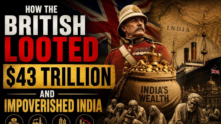 How the British Looted $43 TRILLION and Impoverished India