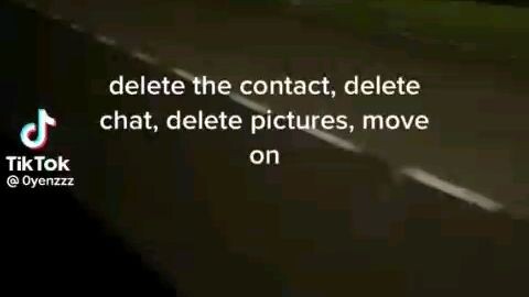 delete it and move on .