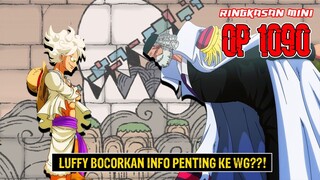 FULL OP 1090 - GAWATT!! LUFFY BOCORKAN RAHASIA PENTING KE SATURNUS! MEREKA INGIN KABUR DG VEGA FORCE