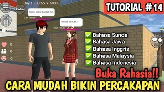 Cara Membuat Percakapan Di Game SAKURA School Simulator | TUTORIAL #14