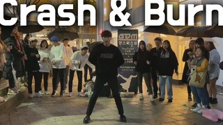 【فرقة الرقص GDM】GOT7 - Crash & Burn【رقصة شوارع مقلدة في شارع هونغدا】