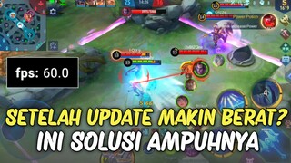 Cara Mengatasi Lag Patah Patah Mobile Legend Setelah Update