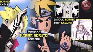 Mengapa Karma Boruto berbeda?| Review Boruto 43 | Tanduk Boruto Mirip Kaguya