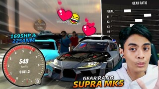 Toyota Supra MK5 Gear Ratio (1695hp) - Car Parking Multiplayer 4.8.5