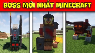 MINECRAFT NHỮNG LOẠI BOSS MỚI NHẤT ĐƯỢC CẬP NHẬT TRONG MINECRAFT*CƯỠI THÚ CHIẾN QUÁI VẬT SIÊU HÀI!!