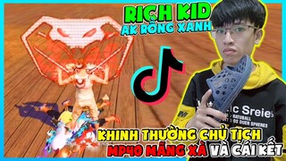 RICH KID AK RỒNG XANH KHINH THƯỜNG CHỦ TỊCH MP40 MÃNG XÀ | HÙNG AKIRA XEM TIK TOK FREE FIRE