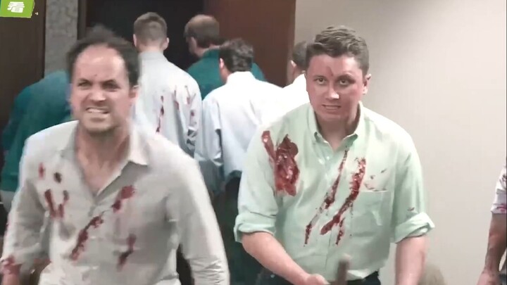 A man arrives at work only to find that all his colleagues have turned into zombies.