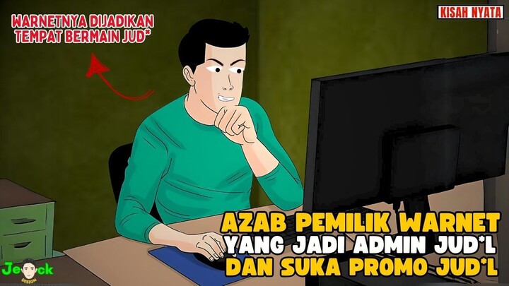AZAB PENJAGA WARNET YANG JADI ADMIN JUDL DAN JADIKAN WARNETNYA TEMPAT JUD  S