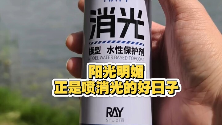 RAY的消光保护漆到手了 一起看看是不是有宣传的那么顶
