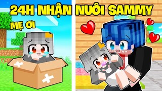 Sammy 24H Được Phong Cận Nhận Nuôi Trong Minecraft