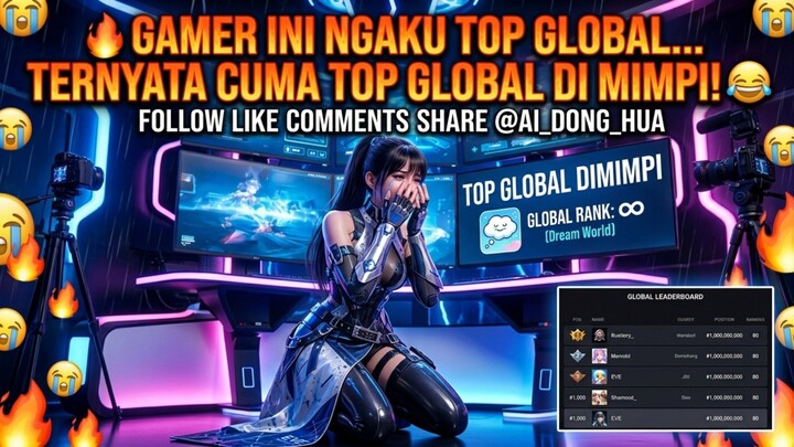 🔥 GAMER INI NGAKU TOP GLOBAL… TERNYATA CUMA TOP GLOBAL DI MIMPI! 😂