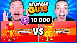 500x GLÜCKSRAD OPENING BATTLE! 😱 5x SPEZIAL SKIN in Stumble Guys!