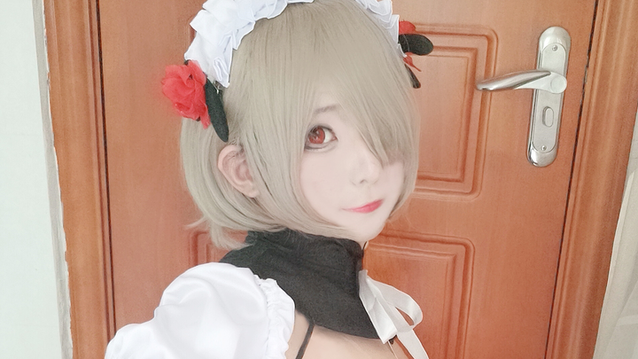 You can really do whatever you want with makeup, and the boy perfectly restores the Honkai Impact 3 Rita COS