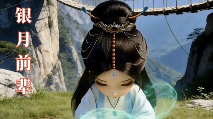 (Cute Q-Style Mortal) Nephew Liu Yu, how about helping this master (Yin Yue) with farming?