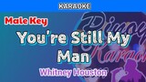 You're Still My Man by Whitney Houston (Karaoke : Male Key)