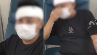 Husband tried to commit domestic violence, but unexpectedly got beaten back by his wife and ended up