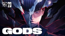 GODS ft. NewJeans (뉴진스) (Official Music Video) | Anthem Worlds 2023 - League of Legends