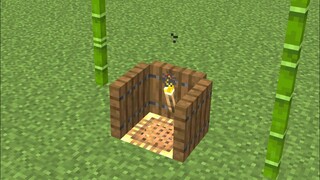 how to make smallest house in minecraft