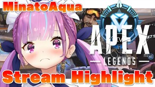 【湊あくあ】世界一ド派手なデコイトラップに騙されたんだけど・・？【APEX Stream HighLights①】