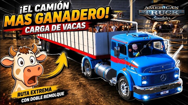 🐄 Transporté Vacas... ¡Y Todo Salió Mal! 😱  🐄 我運送了牛……結果一切都搞砸了！😱