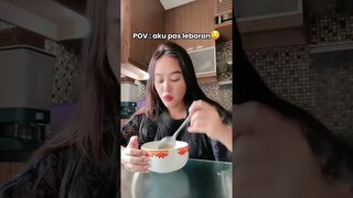 siapa yang tiba-tiba jadi pemakan segala pas lebarannn?🤤 #shorts #trending #lebaran