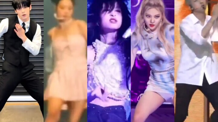 Đường trượt tốc độ với các động tác vũ đạo của cùng một bài hát K-pop (Phần 2)